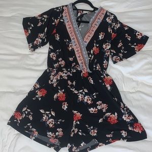 Maurices Floral Romper